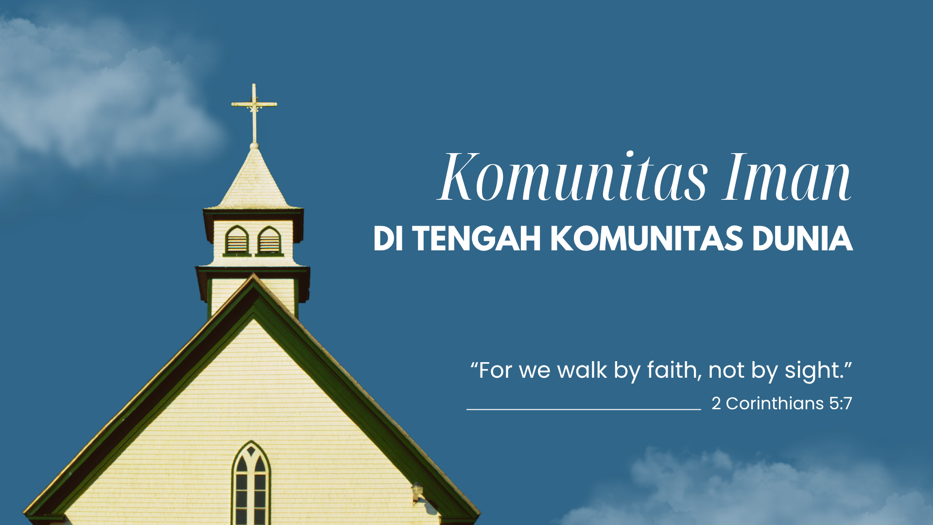 					Lihat Vol 1 No I (2026): Komunitas Iman Di Tengah Komunitas Dunia
				